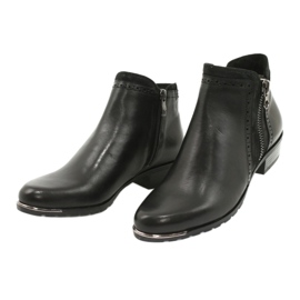 Caprice boots for women black comb 25403-25 922 2