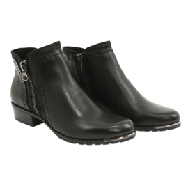 Caprice boots for women black comb 25403-25 922 4