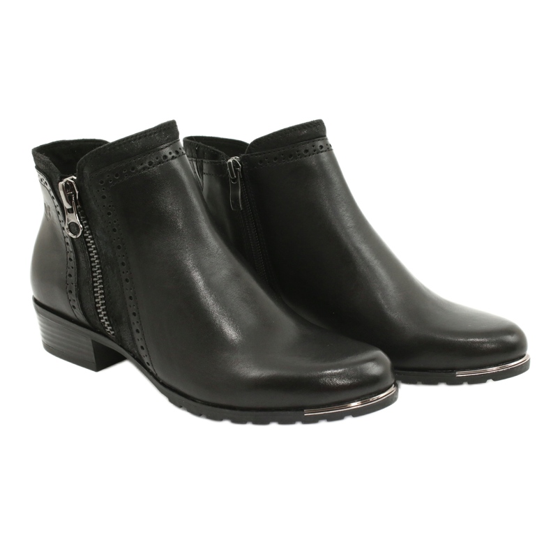 Caprice boots for women black comb 25403-25 922 4