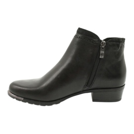 Caprice boots for women black comb 25403-25 922 1