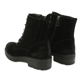 American Club American Black Suede Boots 4 American Club American Black Suede Boots 4
