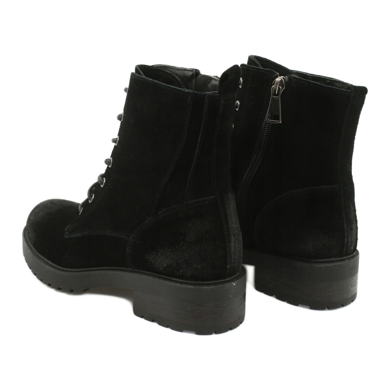 American Club American Black Suede Boots 4 American Club American Black Suede Boots 4