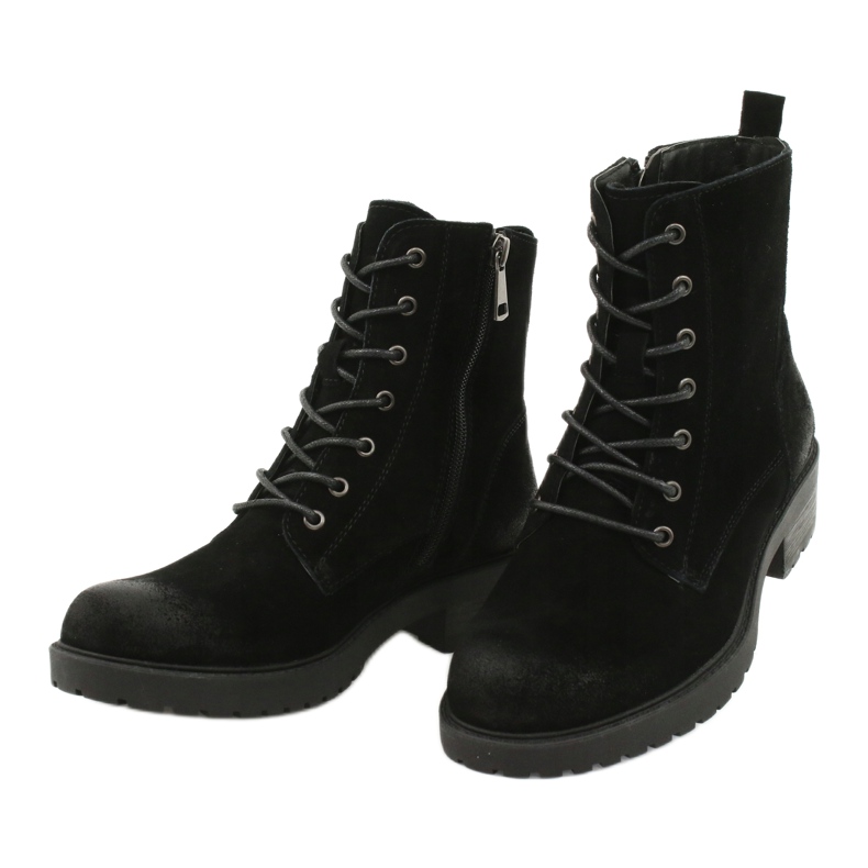 American Club American Black Suede Boots 2 American Club American Black Suede Boots 2