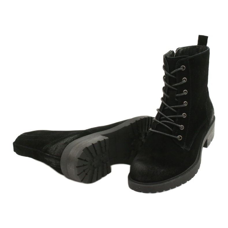 American Club American Black Suede Boots 3 American Club American Black Suede Boots 3