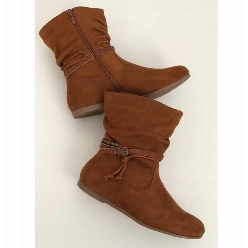 Camel DH28 Camel women's boots brown 1