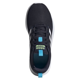 Adidas Lite Racer Cln Jr FV9608 shoes black navy blue 1