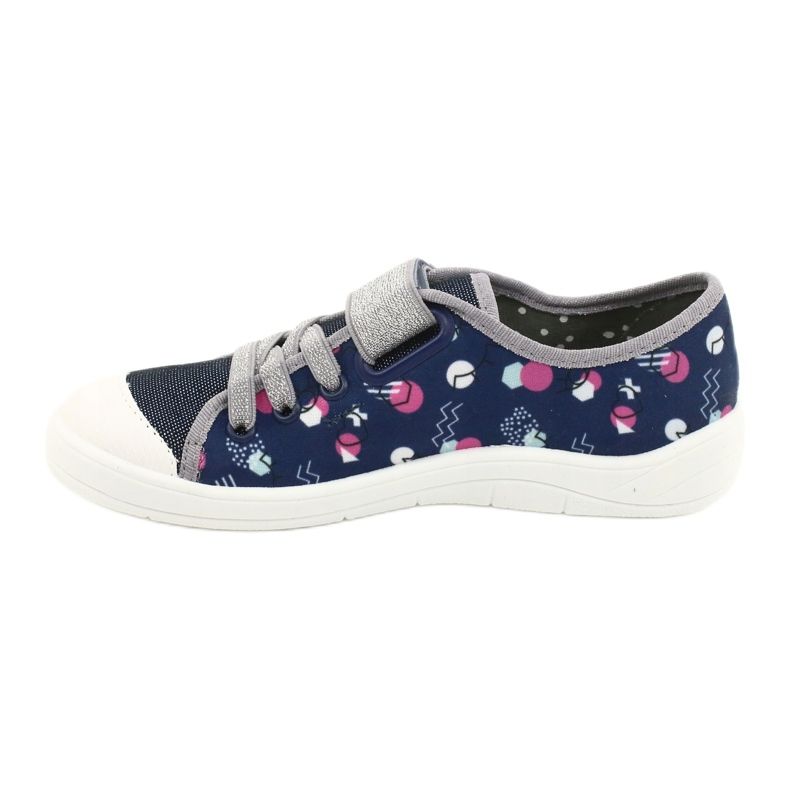 Befado children's shoes 251Y149 navy blue grey multicolored 2