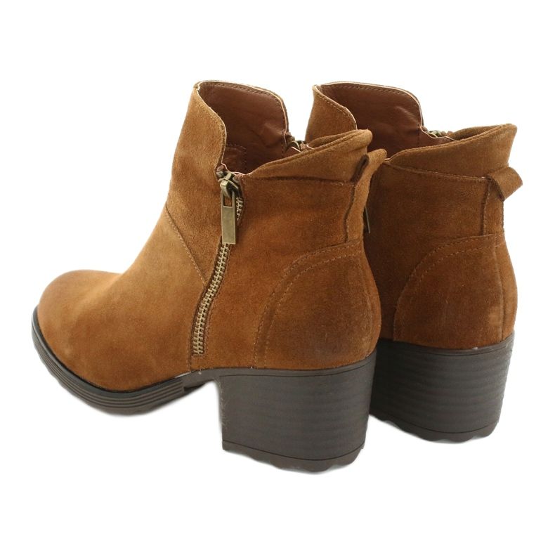 Camel American Club SH07 camel boots brown 3