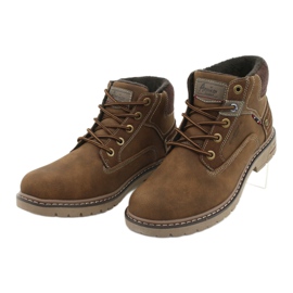 Leather trekking shoes American Club RH36 camel brown 2 Leather trekking shoes American Club RH36 camel brown 2