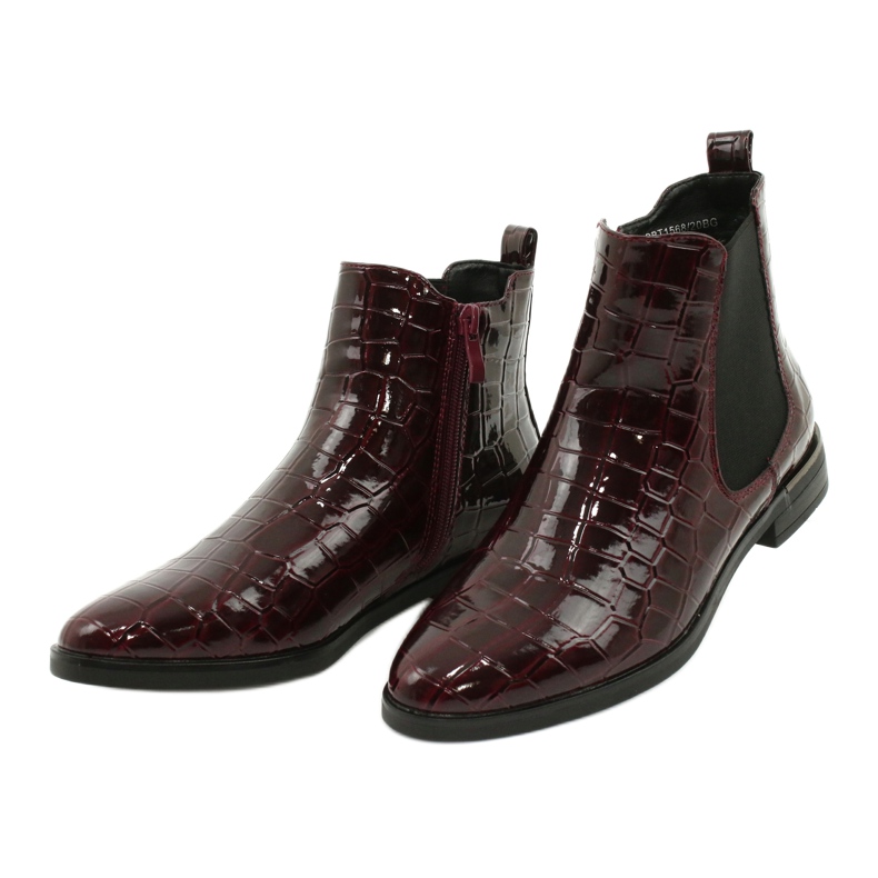 Jodhpur Boots Filippo DBT1568 / 20 BG red 2