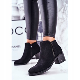 S.Barski Women's Boots On A Heel Warm Black Blanche 2 S.Barski Women's Boots On A Heel Warm Black Blanche 2