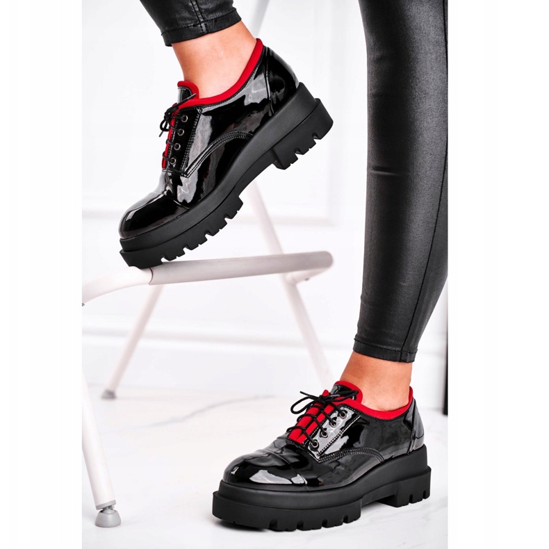 PV3 Women's Visconi Leather Shoes Black 7427936 1