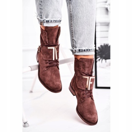 Women's Boots Nicole Suede Brown 2591 1