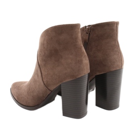 Boots on the post Taupe Filippo DBT1575 / 21 TP brown 3