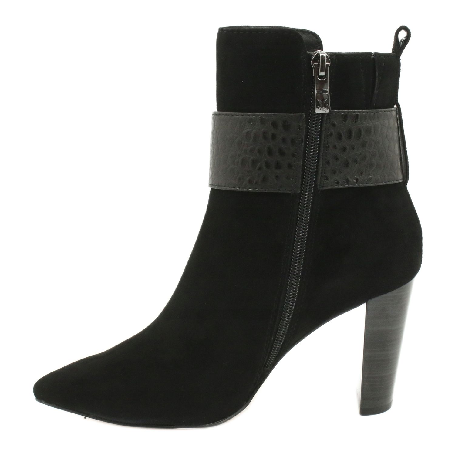 Caprice black 2025 ankle boots