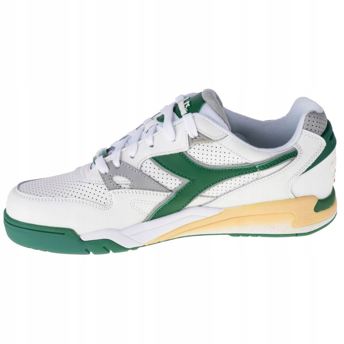 GREENGREEN ラキドロトレカ Diadora Rebound Ace M shoes - White Green | KeeShoes