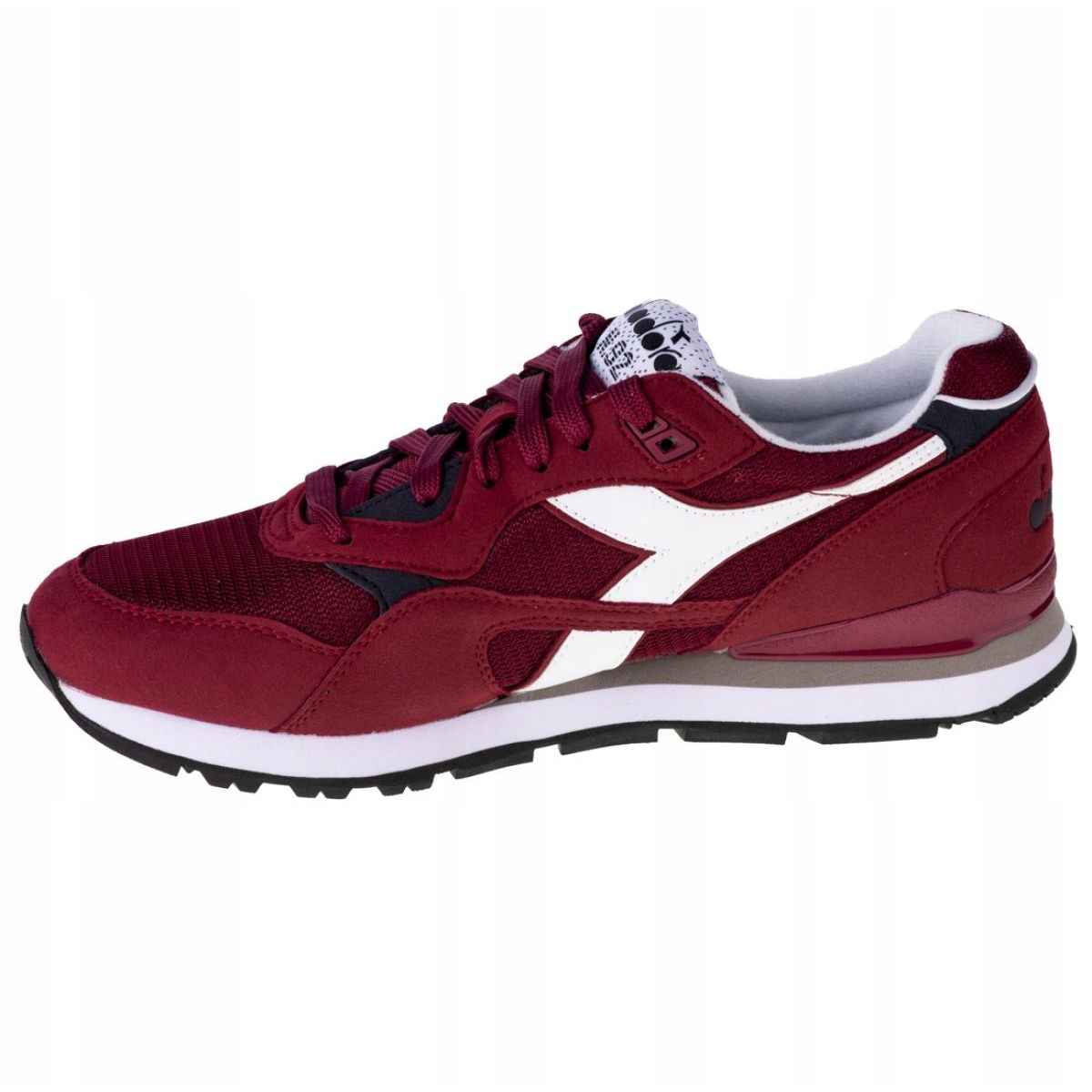 red diadora shoes