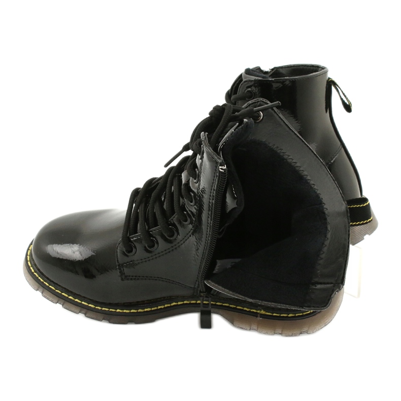 Black patent leather boots Evento 20DZ23-3216 Marita 6 Black patent leather boots Evento 20DZ23-3216 Marita 6