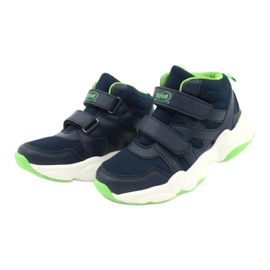 Befado children's shoes 516X049 navy blue green 2