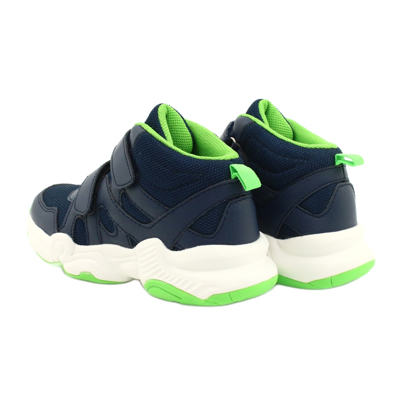 Befado children's shoes 516X049 navy blue green 4 Befado children's shoes 516X049 navy blue green 4