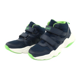 Befado children's shoes 516Y049 navy blue green 2 Befado children's shoes 516Y049 navy blue green 2