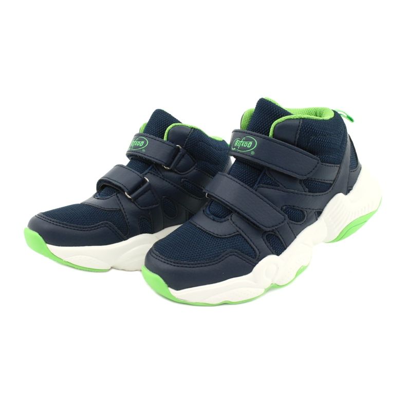 Befado children's shoes 516Y049 navy blue green 2 Befado children's shoes 516Y049 navy blue green 2
