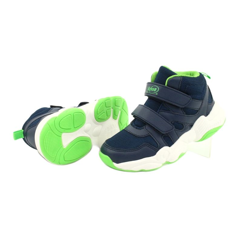 Befado children's shoes 516Y049 navy blue green 3 Befado children's shoes 516Y049 navy blue green 3