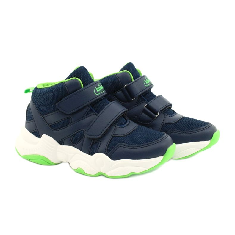Befado children's shoes 516Y049 navy blue green 6 Befado children's shoes 516Y049 navy blue green 6