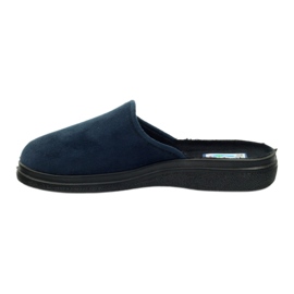 Befado men's slippers pu 132m006 blue 4