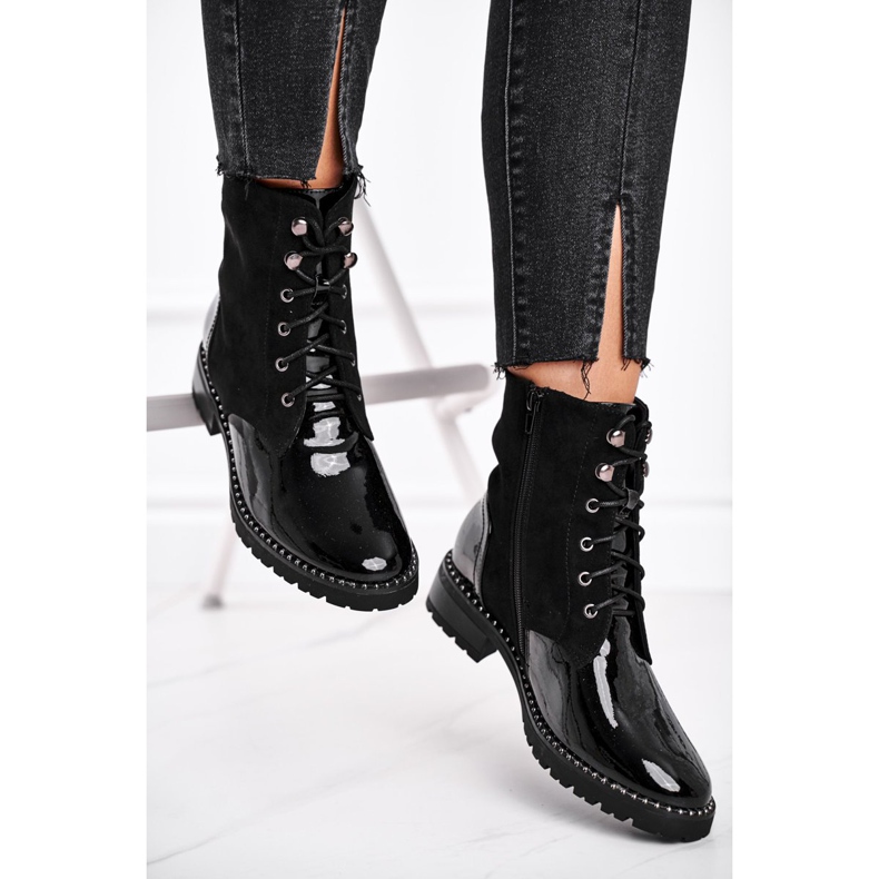 S.Barski Women's Boots Warm Black Thunders 2 S.Barski Women's Boots Warm Black Thunders 2