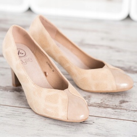 Kylie Fashion pumps beige 1
