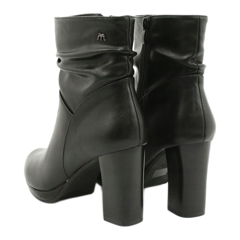 M.Daszyński Black boots on the post of Daszyński AF125-7 3