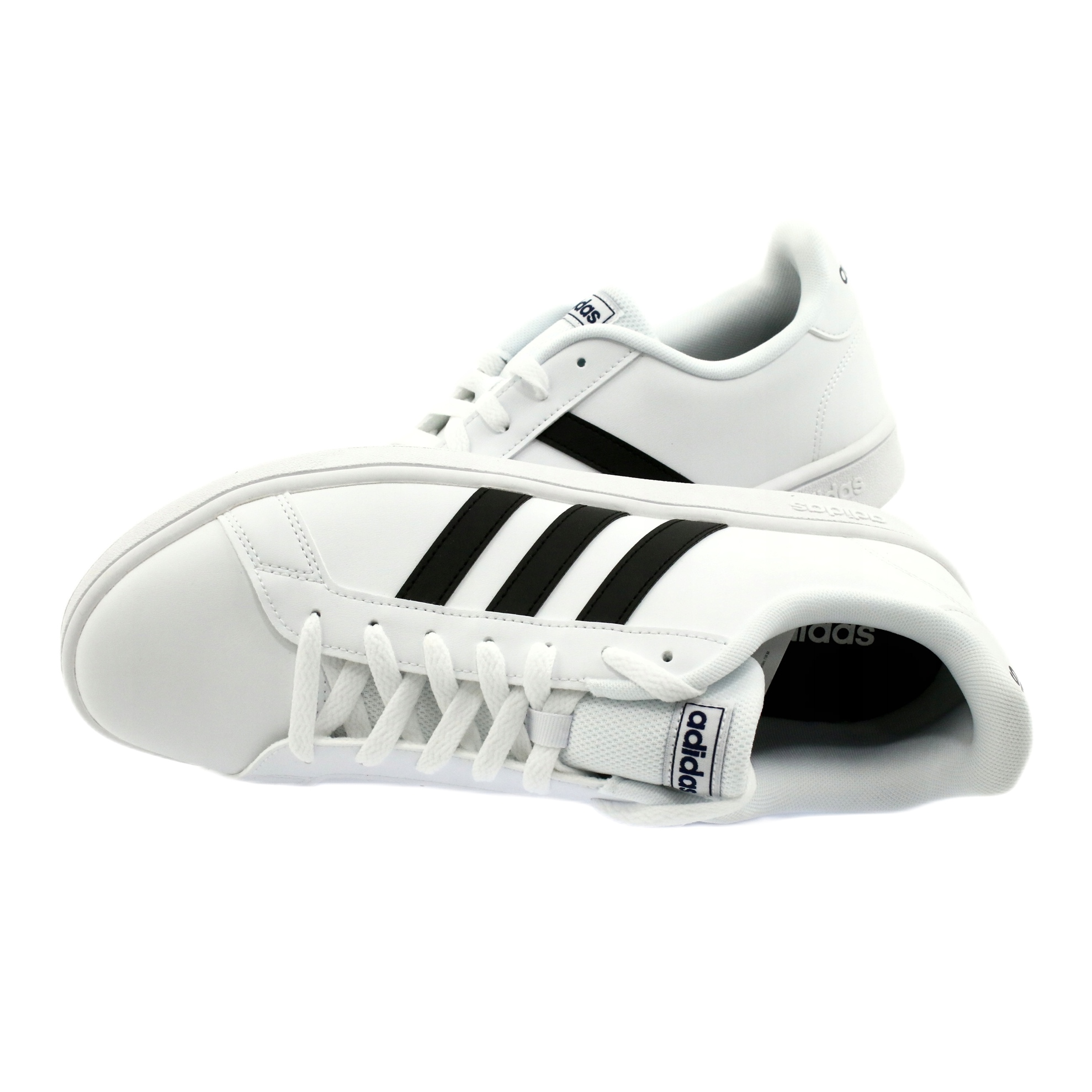 ADIDAS Mens Size 8.5 GRAND COURT BASE Tennis Shoes Sneakers Style‎ EE7904 EUC Adidas grand court sneakers 10.5 (43.5) New | Mercari main image 2