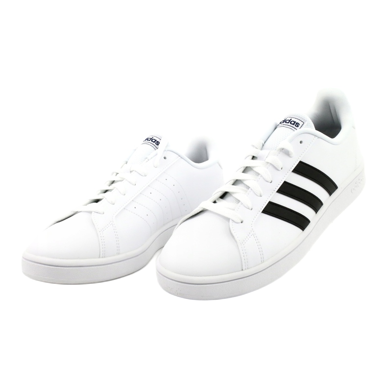 Adidas Grand Court Base M EE7904 shoes white black 1 Adidas Grand Court Base M EE7904 shoes white black 1