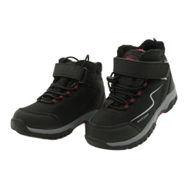 Soft-shell sports boots with American Club HL38 / 20 membrane black red 2