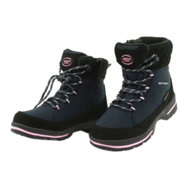 American Club Softhell boots with SN03 / 20 membrane black navy blue pink 2