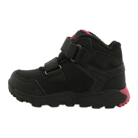 American Club Softshell boots with a membrane black red 1