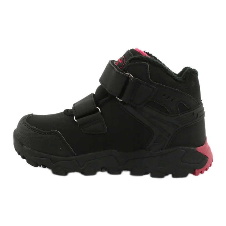 American Club Softshell boots with a membrane black red 1