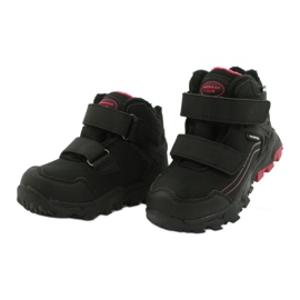 American Club Softshell boots with a membrane black red 2