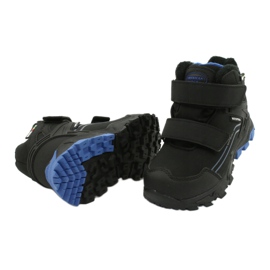 American Club Softshell boots with a membrane black blue 3