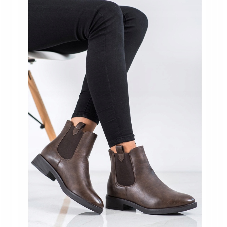 Kylie Warm Chelsea boots brown multicolored 2