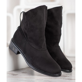 VINCEZA slip-on boots black 2 VINCEZA slip-on boots black 2