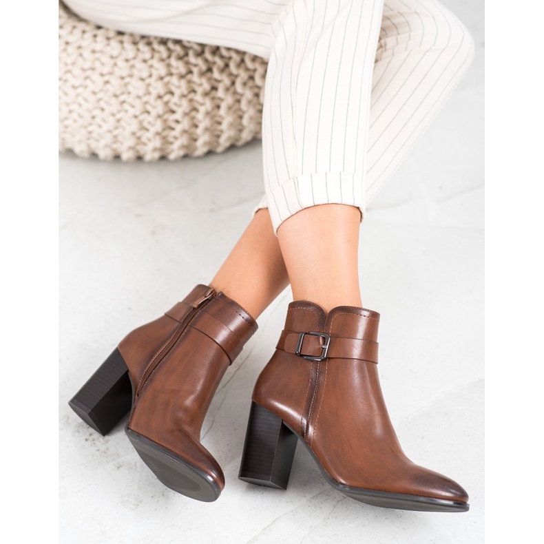 Sergio Leone Classic high-heeled boots brown 2 Sergio Leone Classic high-heeled boots brown 2