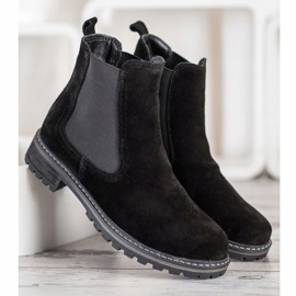 Filippo Leather Chelsea boots black 1