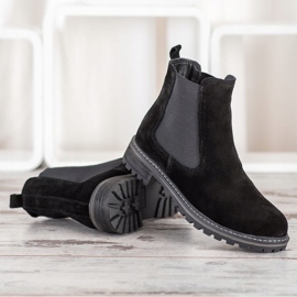 Filippo Leather Chelsea boots black 2
