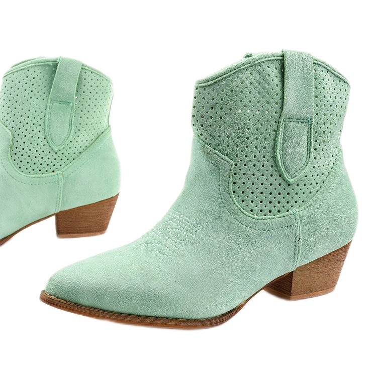 Green cowboy boots from Raithea 1