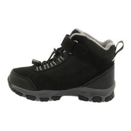 American Club American softshell boots winter boots with a membrane black grey 1