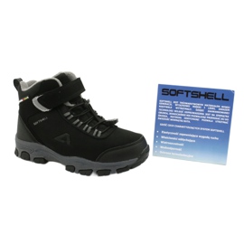 American Club American softshell boots winter boots with a membrane black grey 5