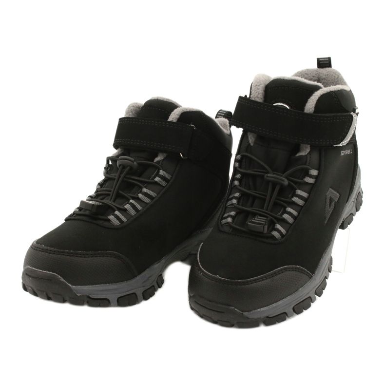 American Club American softshell boots winter boots with a membrane black grey 2