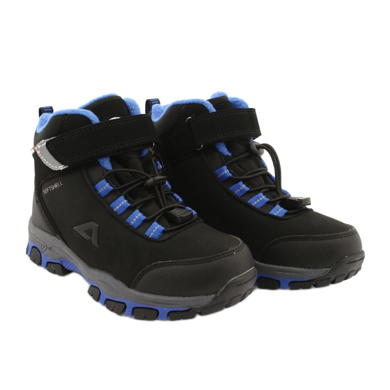 American Club American Softshell boots waterproof boots with a membrane black blue 4